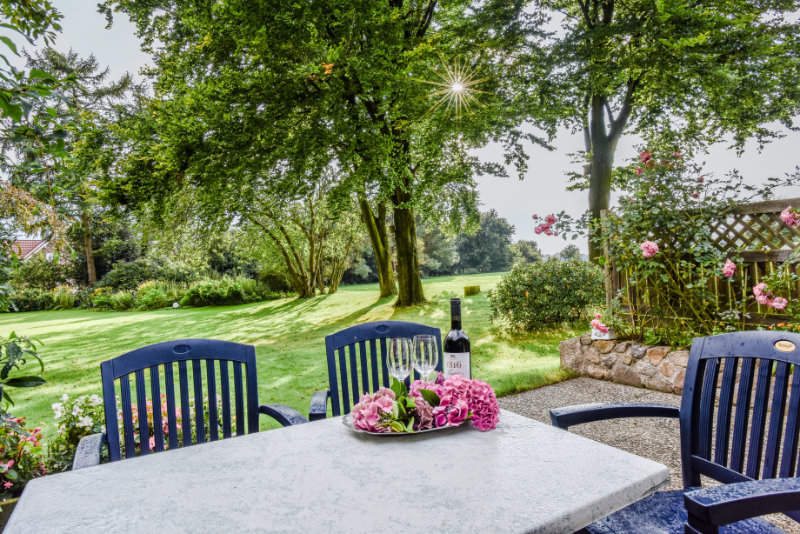 Ferienwohnung Egestorf Garten